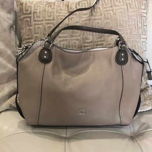 Coach pebbled leather purse